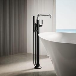 Tone Floor Mounted Tub Filler with Built-In Diverter - Includes Hand Shower - w6wokaekq0y49gqg9nax@2x.jpg