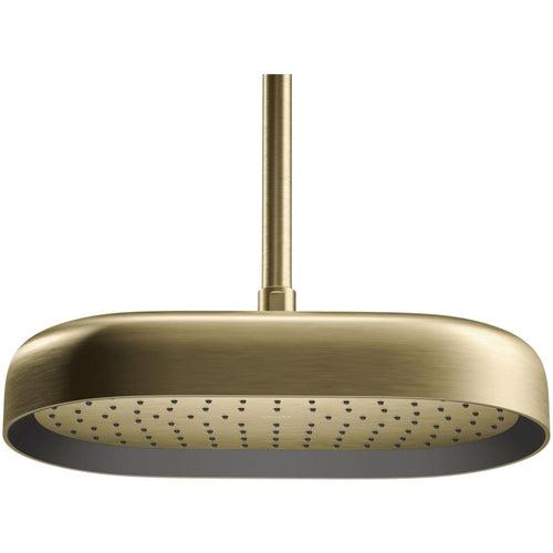 Statement Oblong 14" Single Function 2.5 GPM Rainhead with MasterClean Sprayface and Katalyst Air-Induction Technology - w9lyzgontgfdozwyia6f_x500.jpg