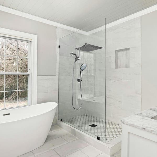 Heemli 9-Spray Rainfull 2-in-1 Patterns Adjustable Fixed Shower Head with Filter 1.8 GPM and Handheld Shower Head in Chrome KFA12C - waprngrw5yvbghg7w0zp@2x.jpg