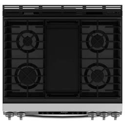 30 in. 5-Burners Slide-In Gas Range in Stainless Steel with Crisp Mode - wawjhl3m1pkcghbnmtia@2x.jpg