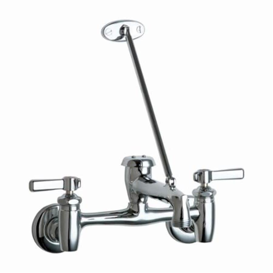 Utility Sink Faucet, Wall Mount, ADA, Lever Handle, Polished Chrome - wb4dqdchlia8jhu2wlsk@2x.jpg