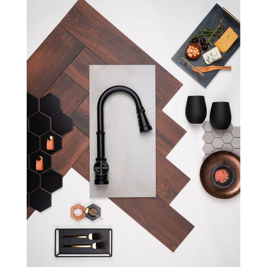 Paterson 1.5 GPM Single Hole Pull Down Kitchen Faucet with Duralast Cartridge and Reflex, PowerBoost, and Duralock Technologies - wbsf6ystv981qjnc1iz4@2x.jpg