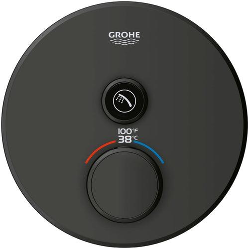 Grohtherm Single Function Thermostatic Valve Trim Only with Double Knob Handles and Volume Control - Less Rough In - wccy4ylhoctszj2nwm0o_x500.jpg