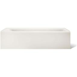 Bellwether Bath Tub 66" L x 32" W Cast Iron Soaking for Three Wall Alcove Installations with Integral Apron and Right Drain - wcljxorxnz0dlzmomoqc@2x.jpg