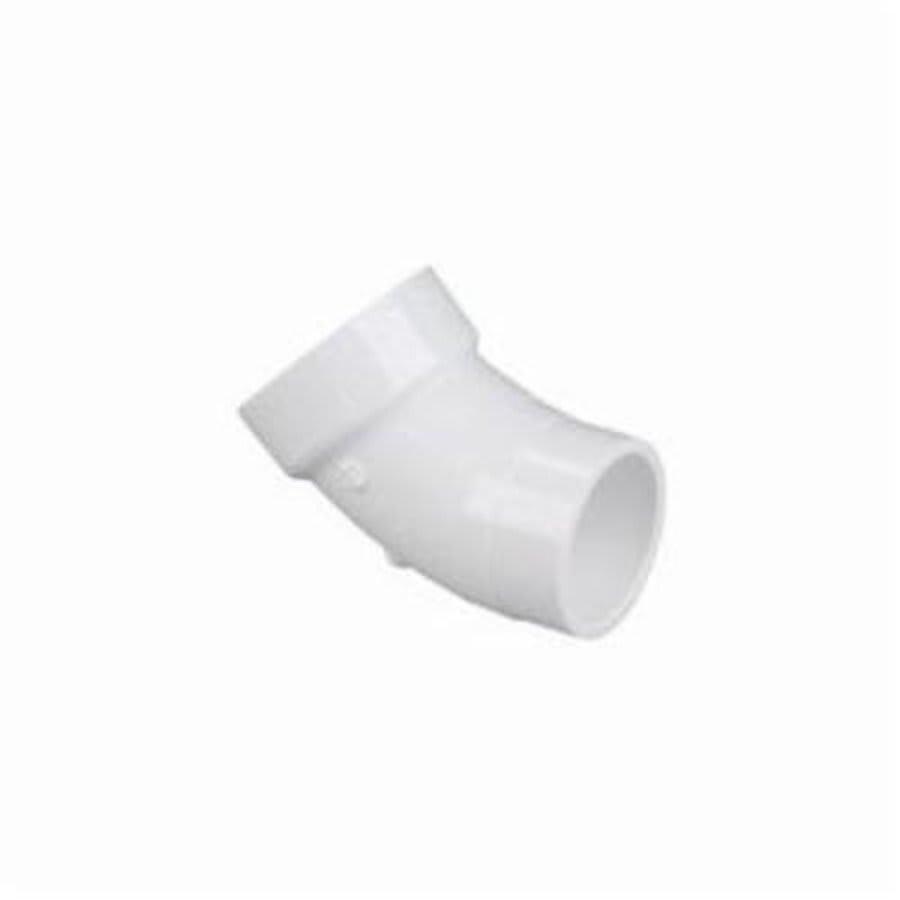 Street 45 deg Elbow, 1-1/2 in, Spigot x Hub, DWV, PVC - wczzybdvjzmauragdigx@2x.jpg