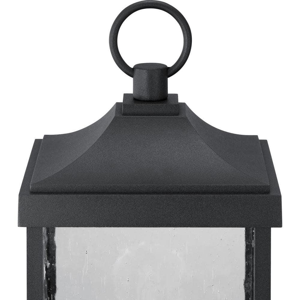 Park Court 1-Light Textured Black Traditional Outdoor Post Lantern with Clear Seeded Glass - wdppqeyzj1pogfon5joy@2x.jpg