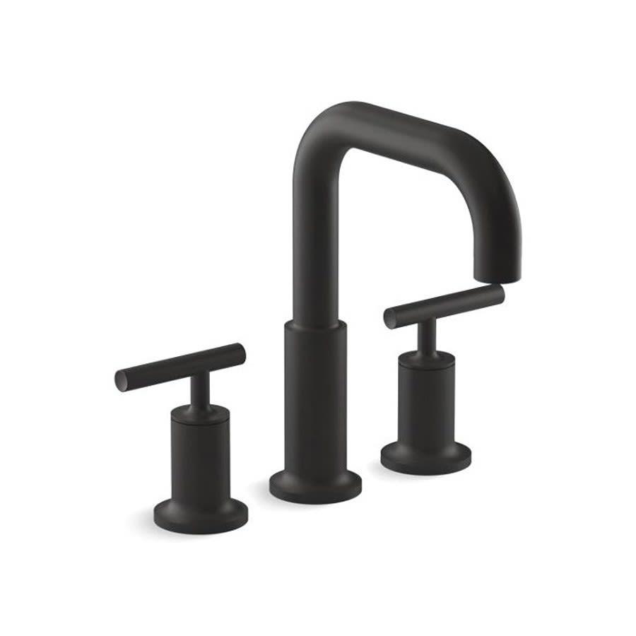 Purist® Tub Faucet Trim, ADA, Deck Mount, Matte Black - weglr8iftxpurlz0xoby@2x.jpg