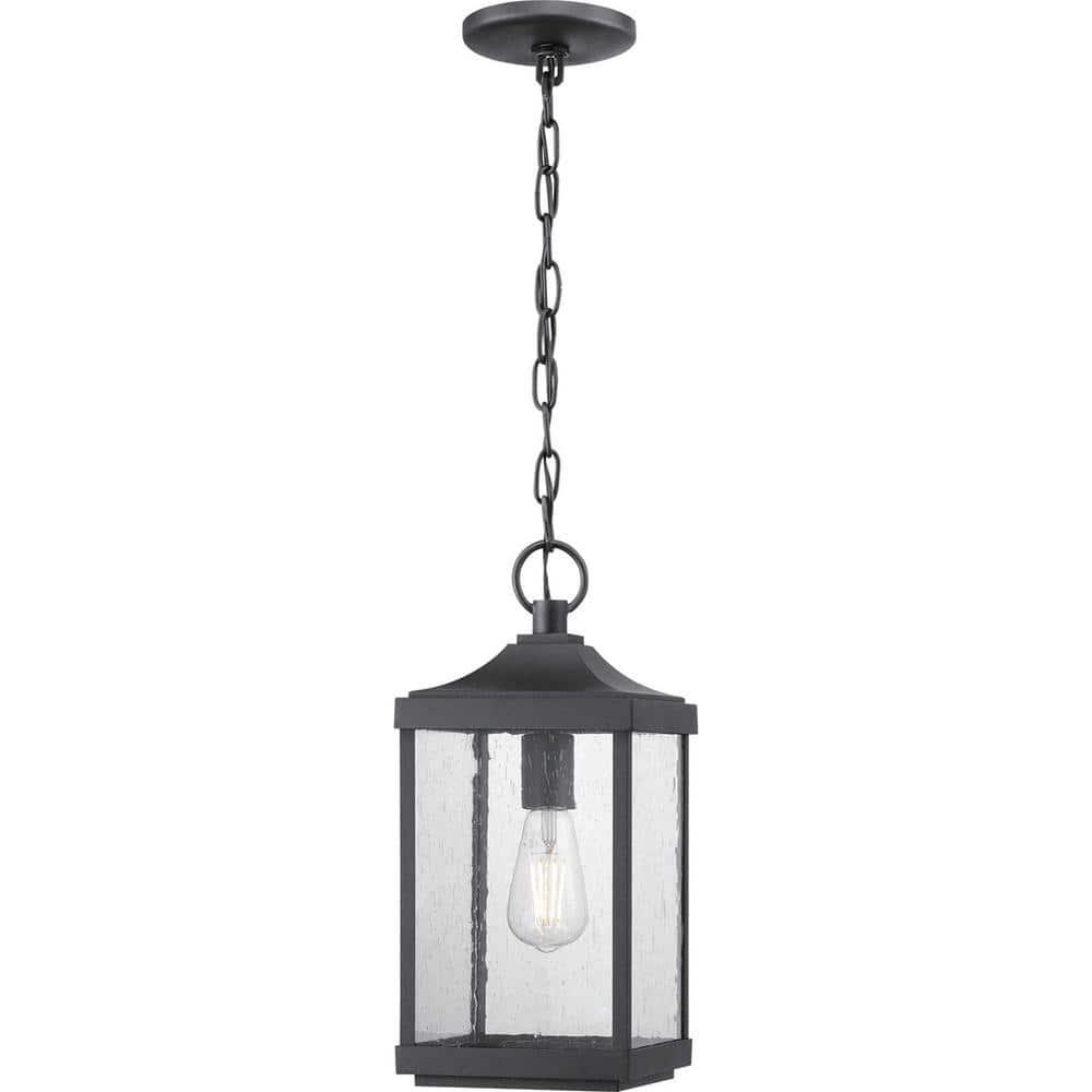 Park Court 1-Light Textured Black Traditional Outdoor Pendant Light with Clear Seeded Glass - wfa2aeptgwhk7ccorhok@2x.jpg
