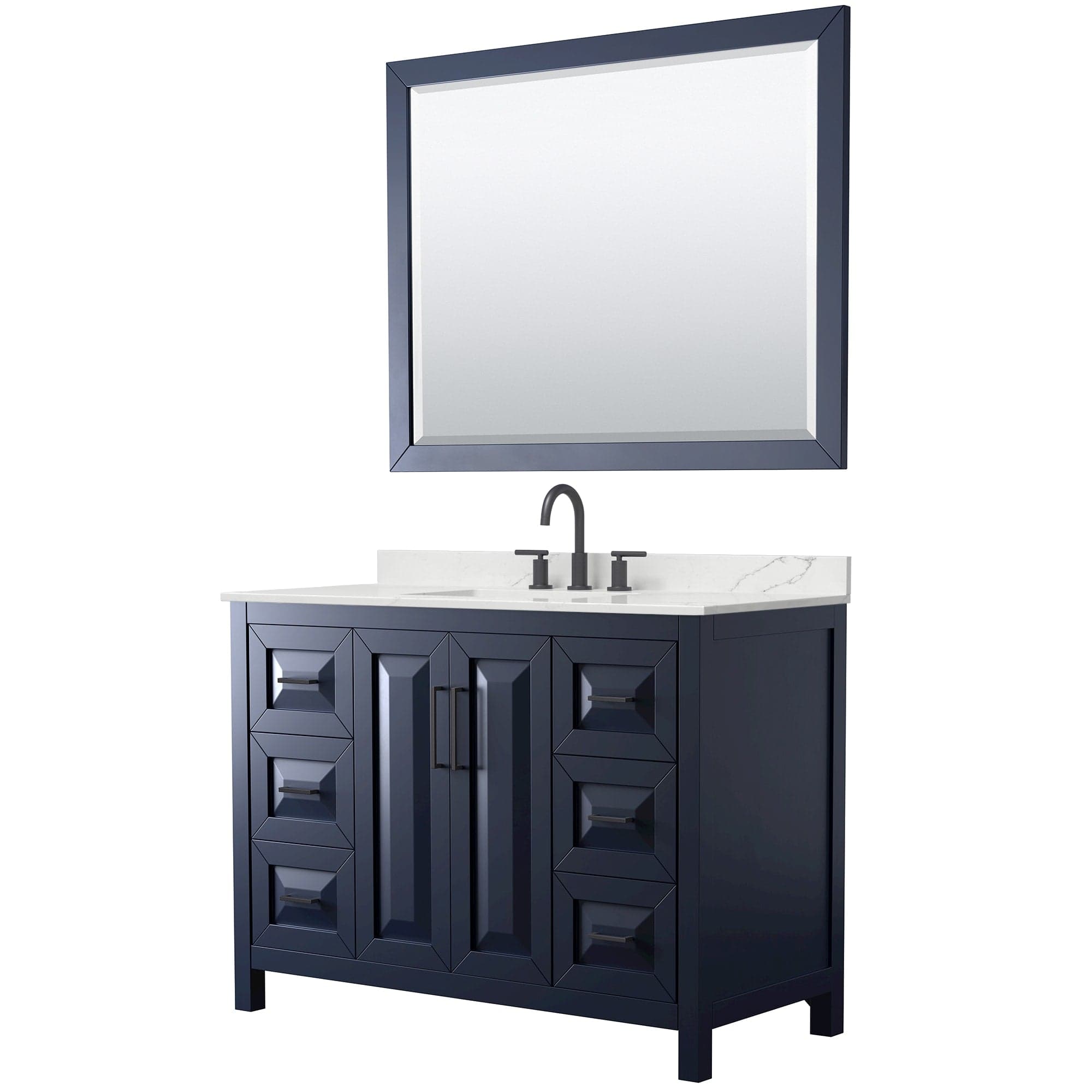 Daria Single Bathroom Vanity - 48W x 35.75H x 22D