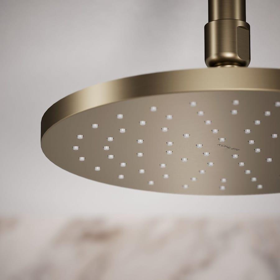 Contemporary Round 8" Single Function 2.5 GPM Rainhead with MasterClean Sprayface and Katalyst Air-Induction Technology - wfzs0s59hapfdgmj2agj@2x.jpg