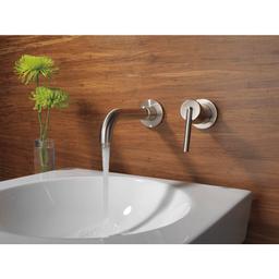 Trinsic 1.2 GPM Wall Mounted Bathroom Faucet Less Drain Assembly and Rough-In Valve - whq1tmf6mnmesrbf8mla@2x.jpg