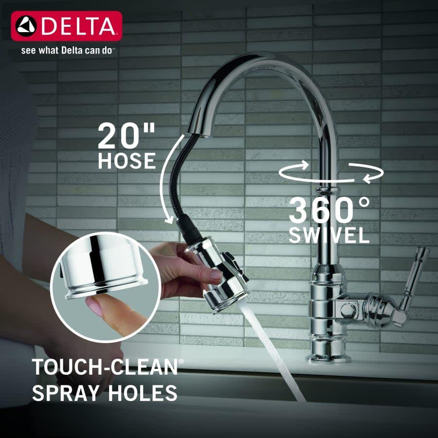 Broderick 1.8 GPM Single Hole Pull Down Kitchen Faucet - wik1e3zxvnm3uyeuz3w2@2x.jpg