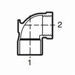 Drop Ear 90 deg Elbow, 3/4 in, C x FNPT, Copper - wimpmdknrmdttaehcqne@2x.jpg