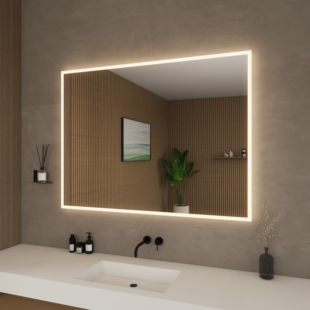 Hilton Frameless LED Perimeter Lighted Bathroom Vanity Mirror with Dimmer and Defogger - 48W x 36H x 1.38D - wirmjhrulihbzmtfvznj@2x.jpg