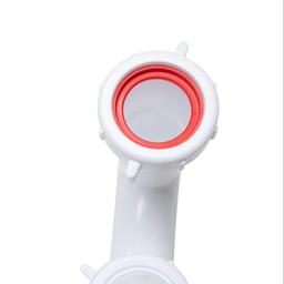 1-1/2 in. White Plastic Sink Drain P- Trap - wivgqpb1owtdnbwv5gwj@2x.jpg