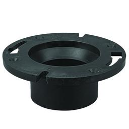 DWV Closet Flange, 4 in, Hub, ABS - wiwa4ef0qnuytyzvs9tv@2x.jpg
