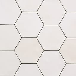 Celine 4" Hexagon Matte Porcelain Floor and Wall Tile in Blue - wj89lahja9achbjh2ntt@2x.jpg