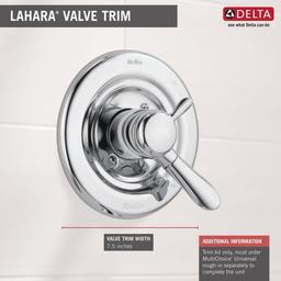 Lahara Monitor 17 Series Dual Function Pressure Balanced Valve Trim Only with Integrated Volume Control - Less Rough-In Valve - wjipxabjc9zyenbyhnwf_x500.jpg