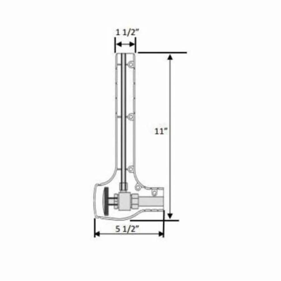 Lavatory Guard® 2 Angle Valve and Supply Cover, 1/8 in, Vinyl Body, China White - wjjeighs84vmaxplb69z@2x.jpg