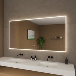 Element Frameless LED Bathroom Vanity Mirror with Color Changer, Dimmer and Defogger - 70W x 36H x 1.38D - wjyvewvita7cw3ffv3sb@2x.jpg