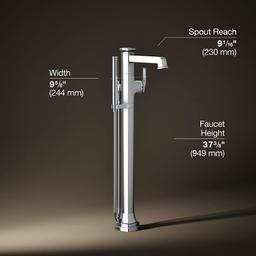 Riff Floor Mounted Tub Filler with Built-In Diverter - Includes Hand Shower - wkhlgtqiqpoxh2w9qzzb@2x.jpg