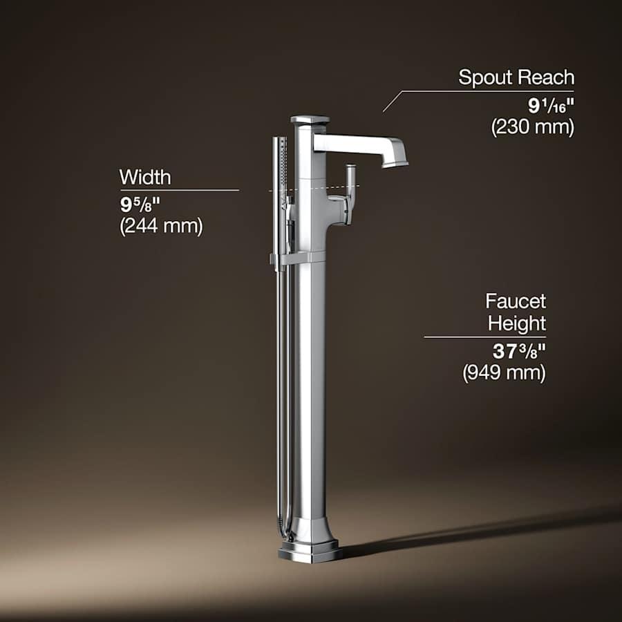 Riff Floor Mounted Tub Filler with Built-In Diverter - Includes Hand Shower - wkhlgtqiqpoxh2w9qzzb@2x.jpg