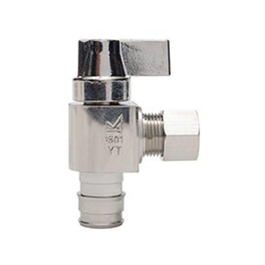 Quarter Turn Angle Stop, 1/2 x 3/8 in, Expansion PEX x Comp, Chrome - wkjrmz27zoiueacbuh47@2x.jpg