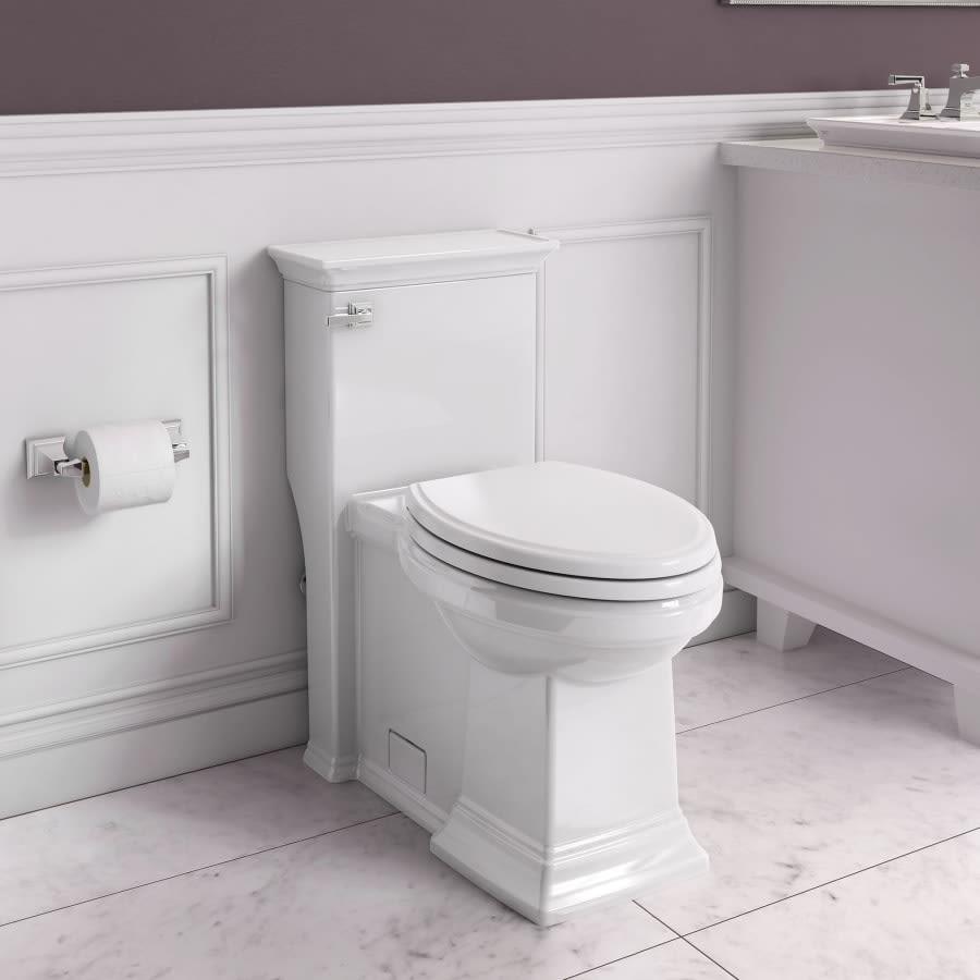 Town Square S 1.28 GPF One Piece Elongated Chair Height Toilet with Left Hand Lever - Seat Included - wl1spkhdfvwr3oolfbsw@2x.jpg