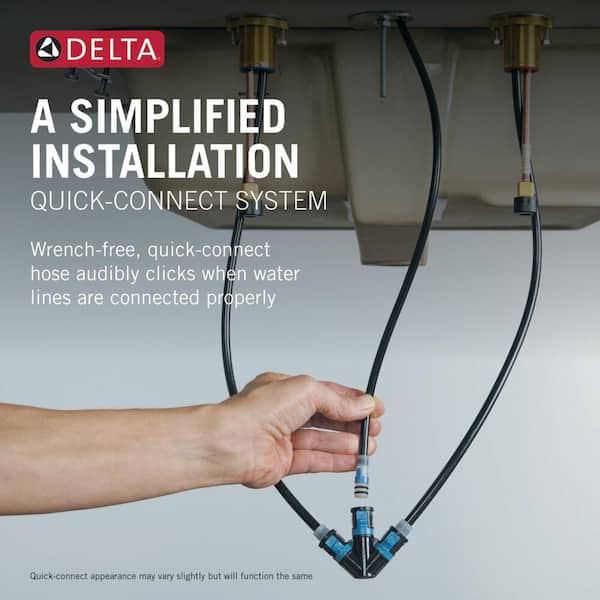 Delta Nicoli J-Spout 8 in. Widespread 2-Handle Bathroom Faucet in Matte Black 35749LF-BL - wlbaogegfkizxkkwtenp@2x.jpg