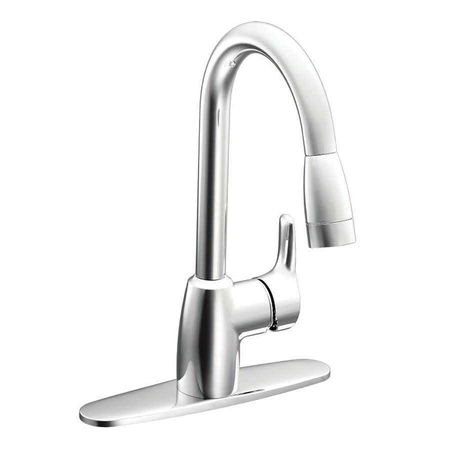 Baystone™ Kitchen Faucet, Deck Mount, ADA, 1 Lever Handle, 1 or 3-Hole, Chrome - wlhdcwceacf0n5pazonx@2x.jpg