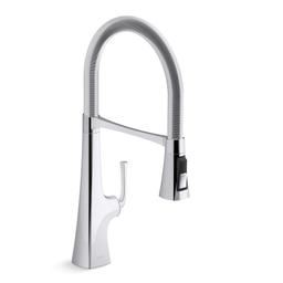 Graze 1.5 GPM Single Hole Pre-rinse Kitchen Faucet - wm9bdwlookfmqkqjjylg@2x.jpg