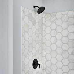 American Standard Rumson Single-Handle 1-Spray Shower Faucet with 1.8 GPM in Matte Black (Valve Included) 7417501.243 - wmanx5jojpebqphflh7t@2x.jpg