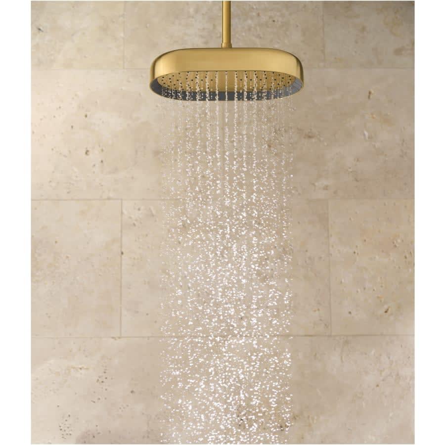 Statement Oblong 14" Single Function 2.5 GPM Rainhead with MasterClean Sprayface and Katalyst Air-Induction Technology - wndnhqpfmigyarzw1yrz@2x.jpg