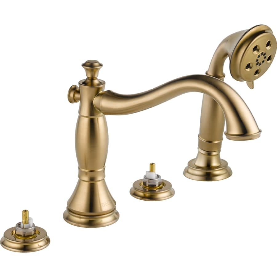 Cassidy Deck Mounted Roman Tub Filler Trim with Hand Shower - Handles and Rough-In Valve Sold Separately - wnnaqstb6licpl2bsjo1@2x.jpg