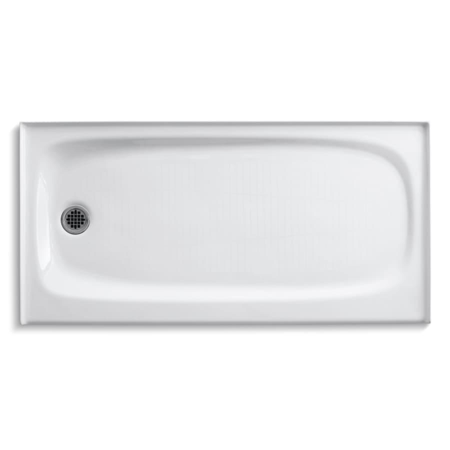 Salient 60" x 30" Single Threshold Enameled Cast Iron Shower Base with Left Drain - wnskg56awkqhh0g9w46u@2x.jpg