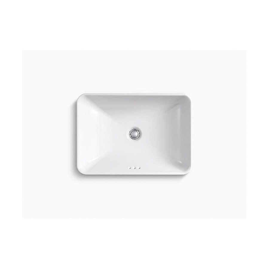 Vox® Vessel Mount Lavatory Sink, ADA, 22-5/8 x 16-1/8 x 6-7/8 in, Vitreous China, White - wolyvr6tkmcb1nws23bf@2x.jpg
