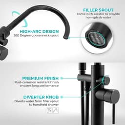 AKDY 1-Handle Freestanding Floor Mount Tub Faucet Bathtub Filler with Hand Shower in Matte Black TF0042 - wqkl0kwrg7ivp1nelznc@2x.jpg