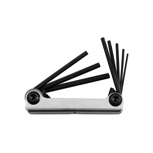 Hex Key Set, 8 Pieces, 0.05 to 5/32 in Hex, Alloy Steel, Chrome Nickel - wqpyhclnciuyeiztpqzp_x500.jpg