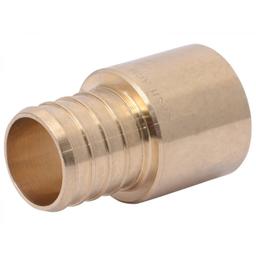 Adapter, 1 in, Crimp PEX x Fitting, Brass - wsoe7jejdsxvnjw5d3kx@2x.jpg