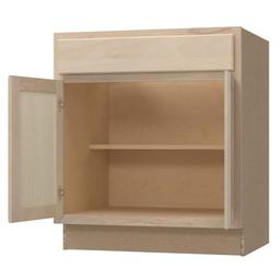 30 in. W x 24 in. D x 34.5 in. H Assembled Sink Base Kitchen Cabinet in Unfinished with Recessed Panel - wu7inystrhg8ulrztfp1@2x.jpg