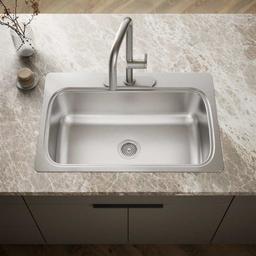 Verse 33" Single Basin Drop In Kitchen Sink With 3 Faucet Holes - wuhzflplreofbkckgjn7@2x.jpg