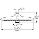 Grohtherm Euphoria 260 1.8 GPM Multi Function Shower Head with EcoJoy, DreamSpray, and SpeedClean - wuuiyan0sjlqqez7lpry@2x.jpg