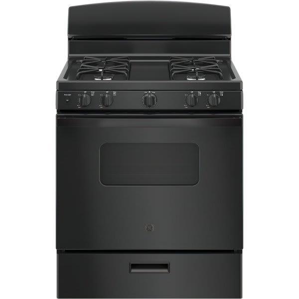 GE 30 in. 4.8 cu. ft. Freestanding Gas Range in Black (JGBS10DEMBB) - wuvoiardcfcakyzkrqhp@2x.jpg