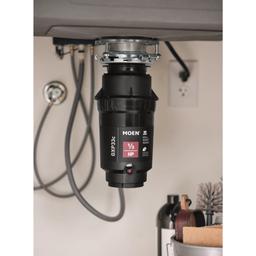 GX Pro 1/3 HP Continuous Garbage Disposal with a Vortex Motor and Power cord included. - wvvm3fr7kgothzv25fpj@2x.jpg