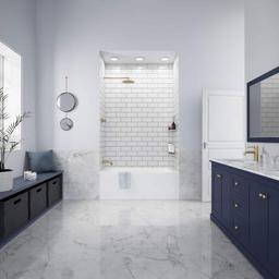 Grayley 60 in. L x 30 in. W Acrylic Left Hand Drain Rectangular Alcove Bathtub in White with Chrome Trim - wwfektipczvzddzzkkjp@2x.jpg