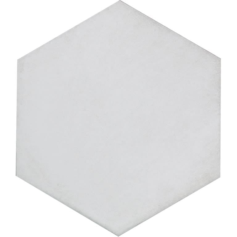 BAUHAUS HEX WHITE 9X11