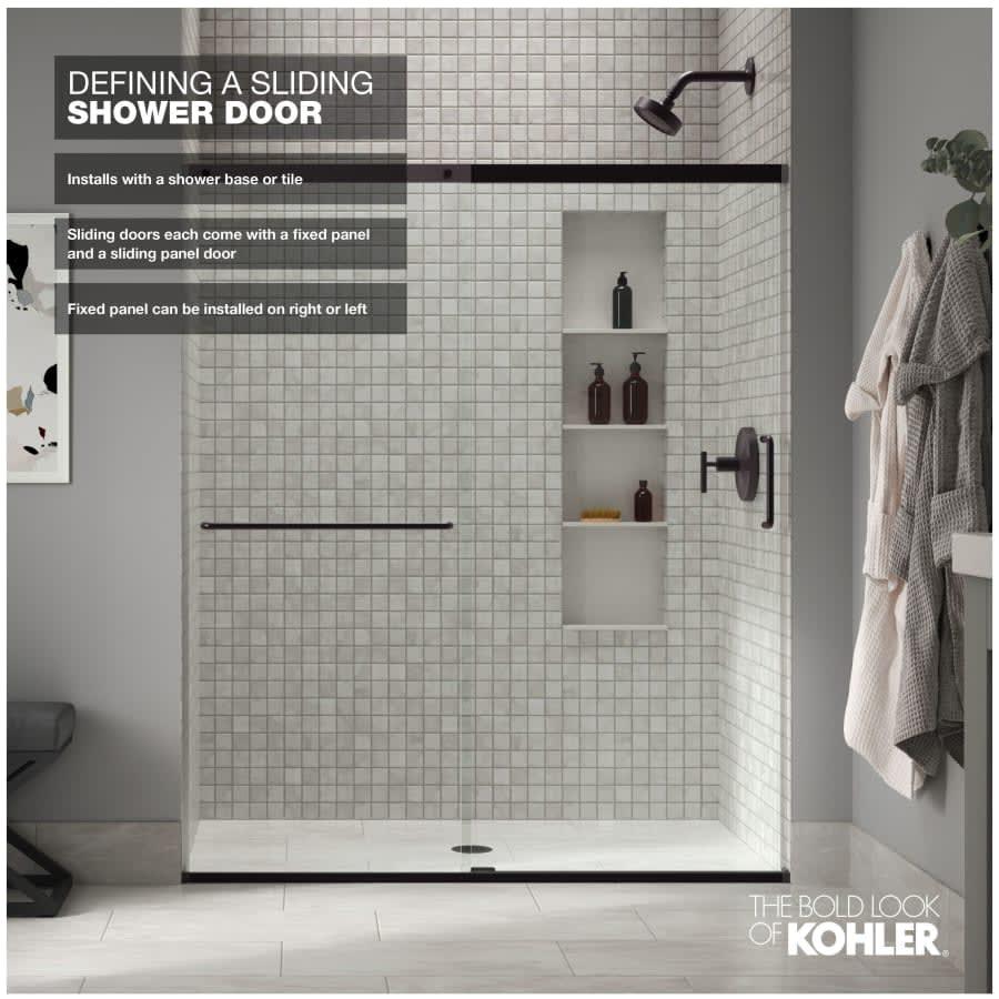 Elate 56-3/4" High x 59-5/8" Wide Sliding Semi Frameless Tub Door with Clear Glass - wwy9icuavfgcsgat8as7@2x.jpg