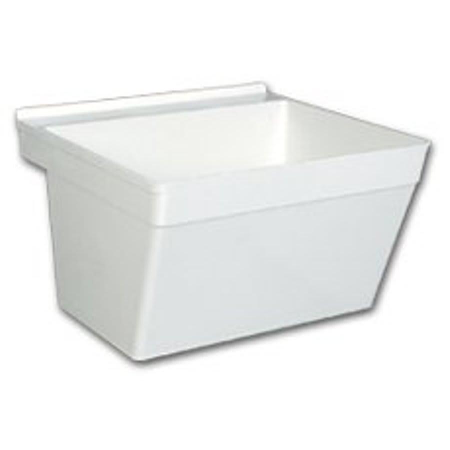 Utility Sink, 1 Basin, Wall Mount, Plastic, White - wxilnlbwyxis50ittqla@2x.jpg