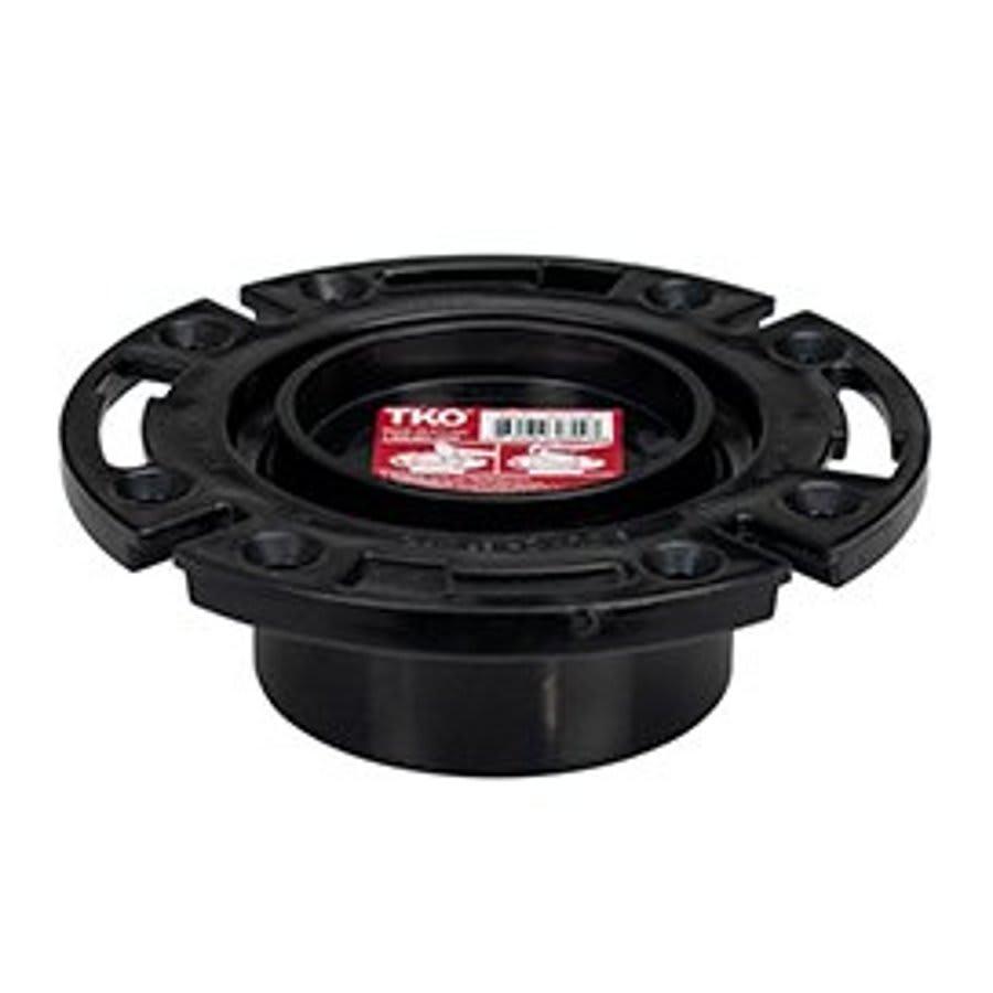 DWV Test Cap Closet Flange, 4 x 3 in, Hub, ABS - wywbv0jrwpolhivg1zjj@2x.jpg