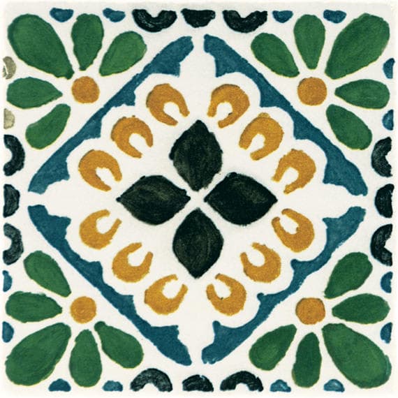 Cotto Revival Marbella Square, Handcrafted 4X4 Glossy